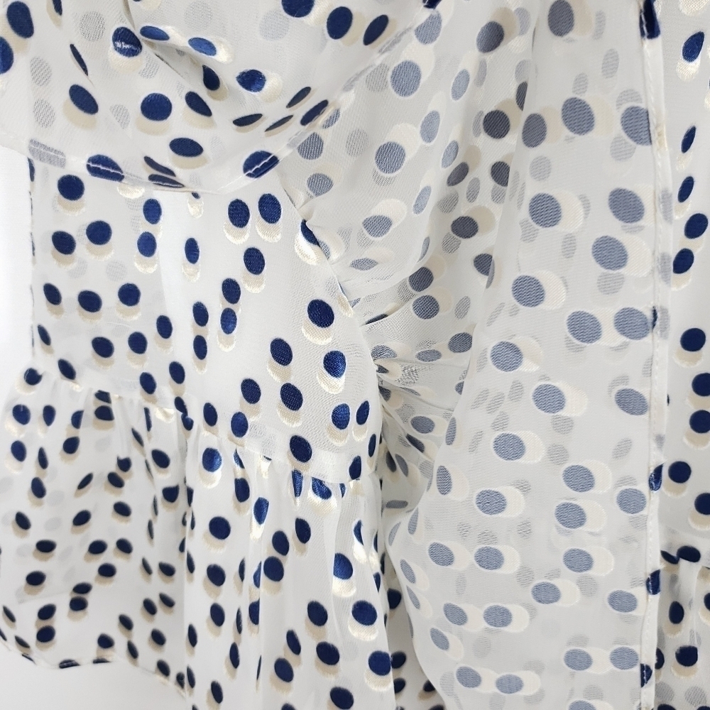 Lilly Pulitzer Madelina dress Bennet blue polkadot size small new with tags - Picture 7 of 13